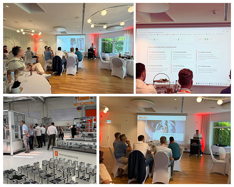 MiniTec International Sales meeting in 40 let Miniteca