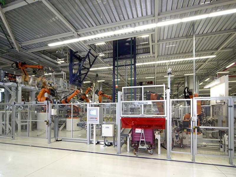 Varovalne ograje za robotske celice