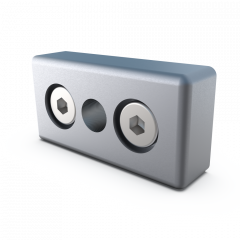 BASE AND TRANSPORT PLATE 30X60 M12 CONDUCTIVE