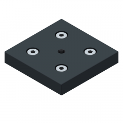BASE AND TRANSPORT PLATE 90X90 M10