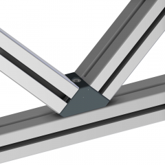 BRACE SOCKET GD SLIDE NUT WITH RETAINING PLATE