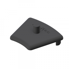 END CAP 30 R 30° Z GREY