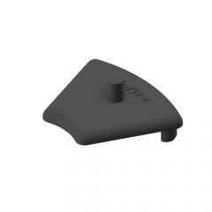 END CAP 30 R 45° Z GREY