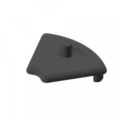 END CAP 30 R 60° Z GREY