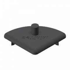 END CAP 30 R 90° Z GREY