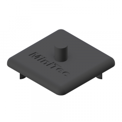 END CAP 30X30 Z GREY