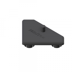 END CAP 45/45° Z GREY