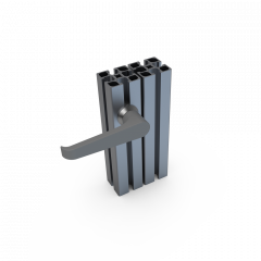 ROČAJ 45 BREZ KLJUČAVNICE (SIV)