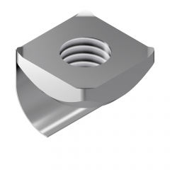 SQUARE NUT M08 Z WITH POSITION-FIXING ESD