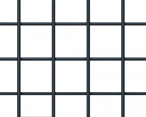 MREŽA VARJENA ČRNA 30x30x3mm // 1000 x 2000 mm