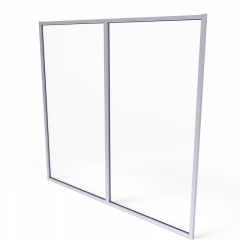 GUARD UNIT SG 2000 X 1820 POLY-KP 32X32 WITH VERTICAL INTERMEDIATE SUPPORT