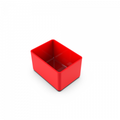 RED ORGANISER BOX 75X54X45 MM