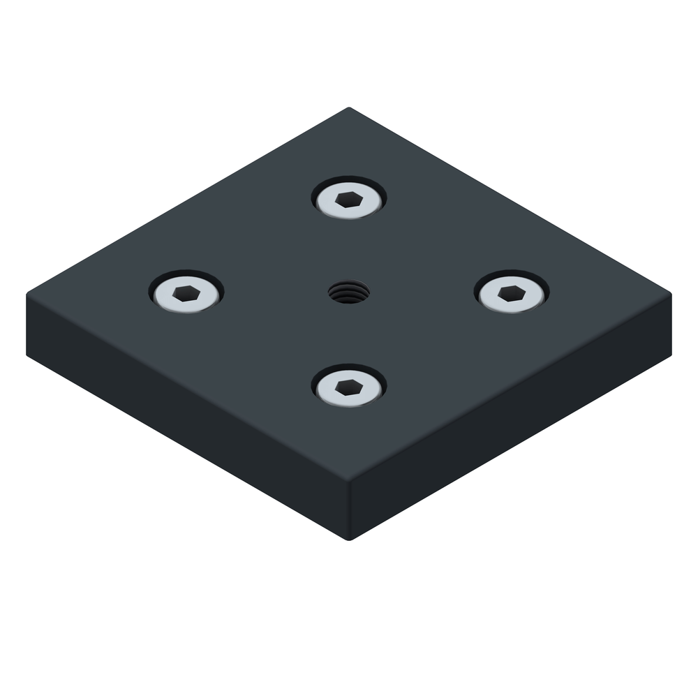 PLOŠČA ZA NOGO 90X90 M10 ESD