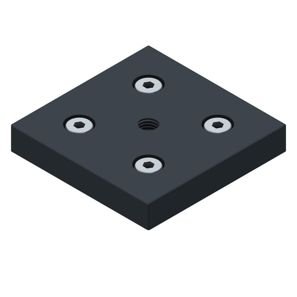 PLOŠČA ZA NOGO 90X90 M12