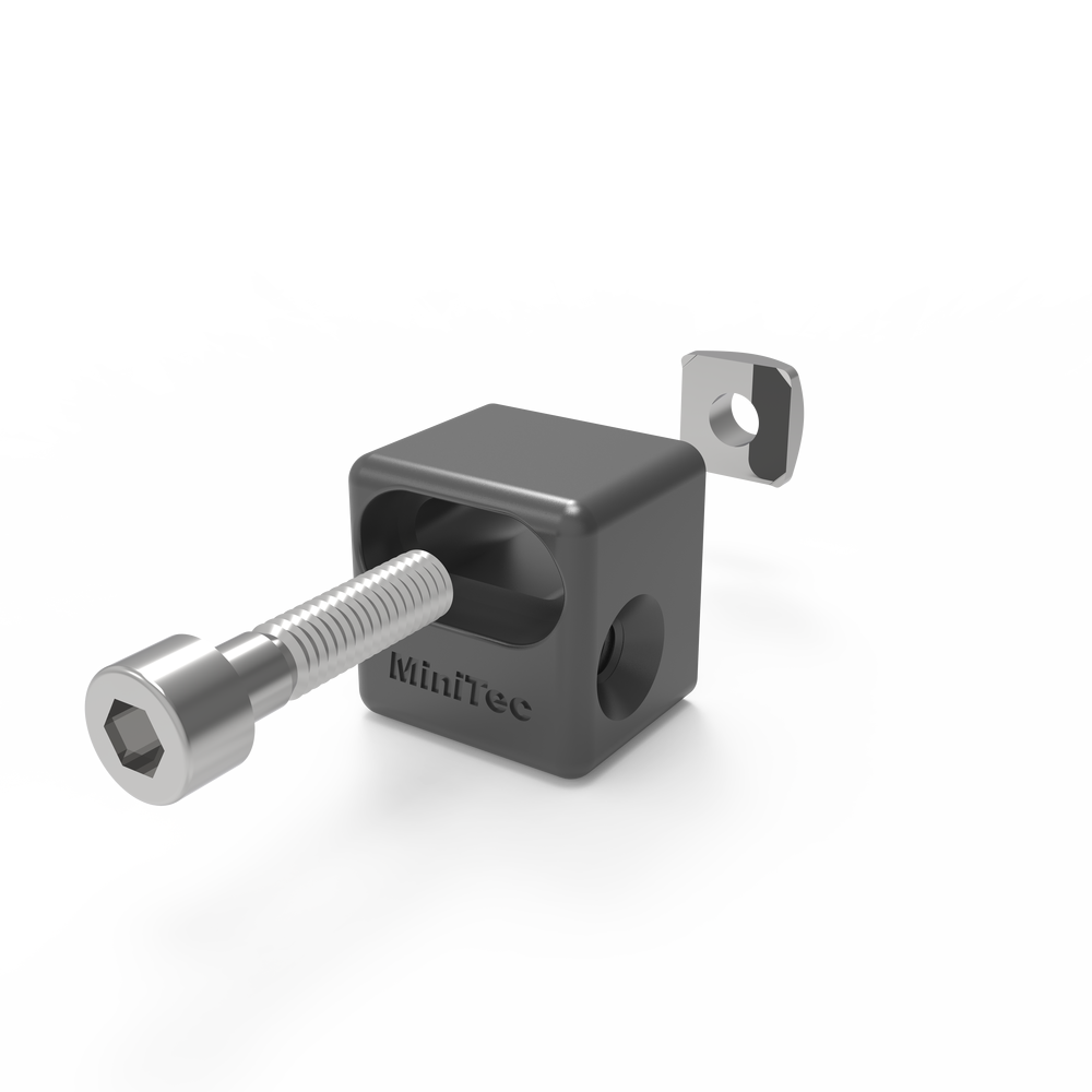 Belt tensioning tool for 45 conveyor belt