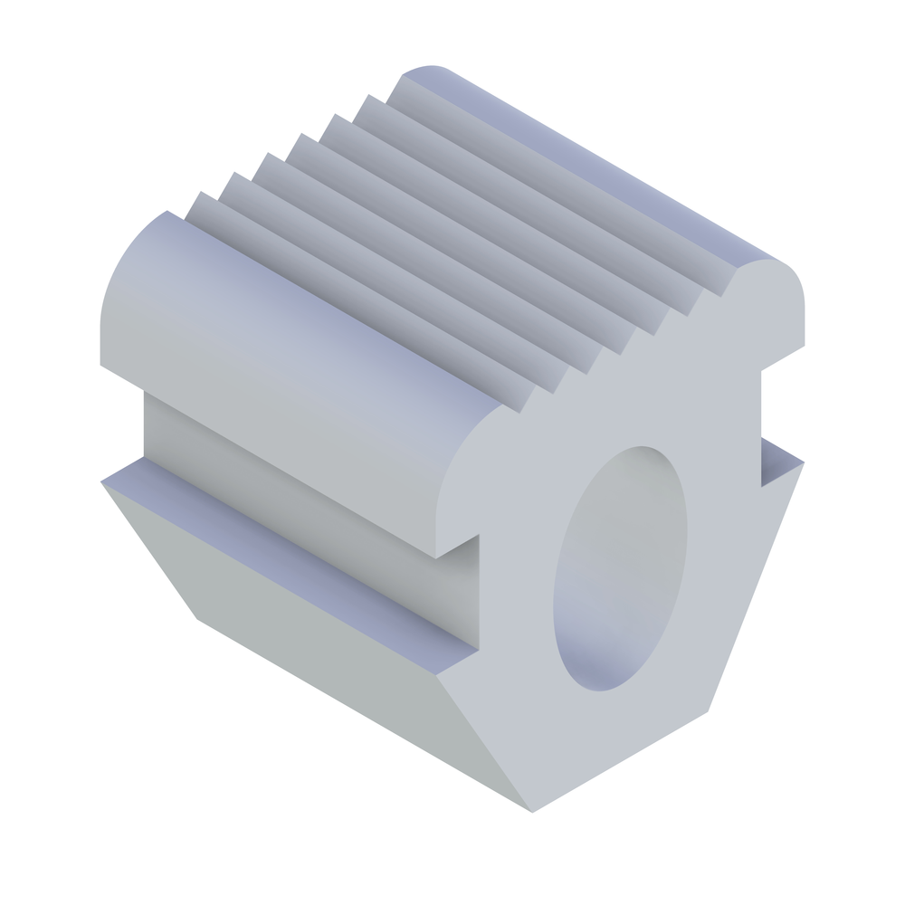 Cover profile 30 grey