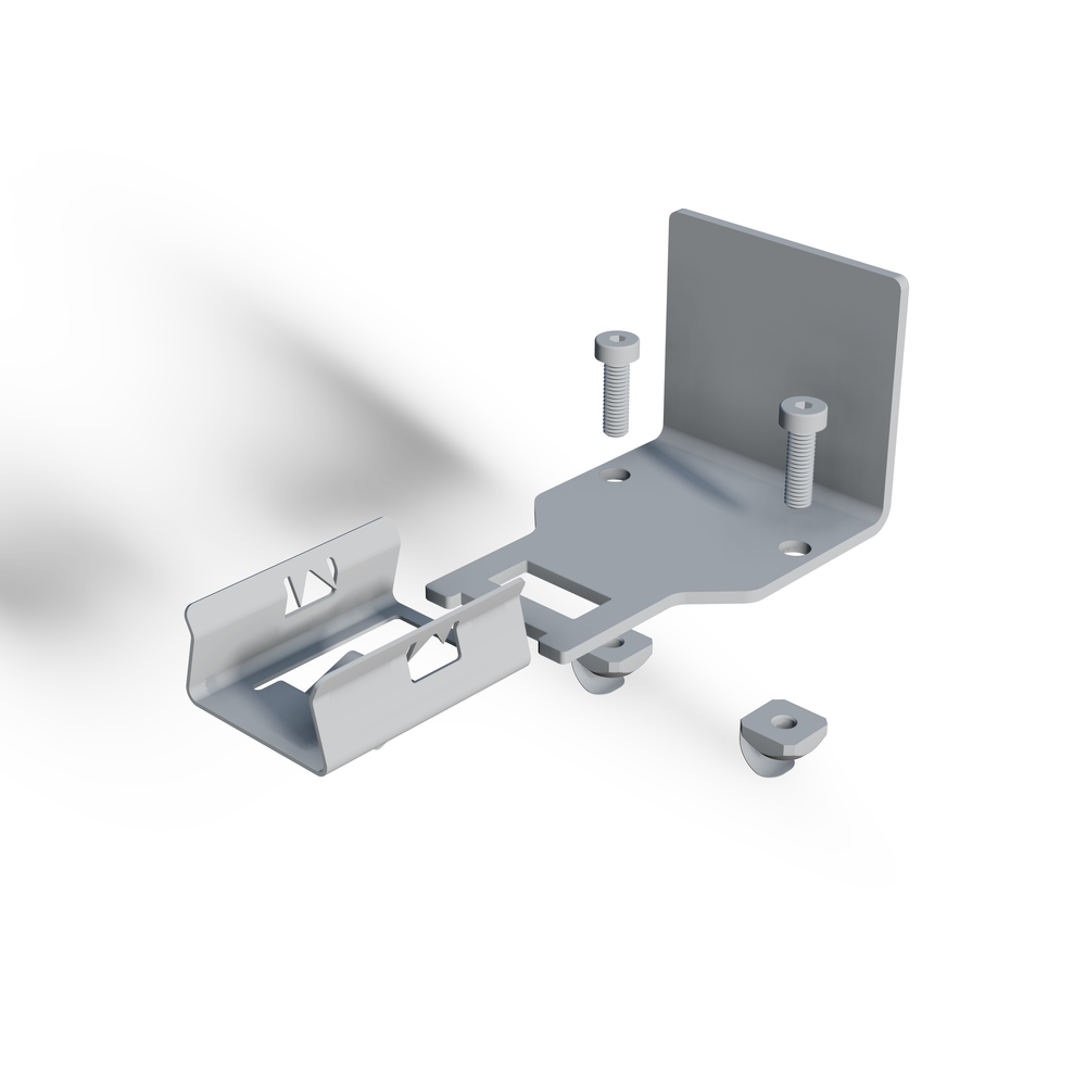 End stop, roller strip