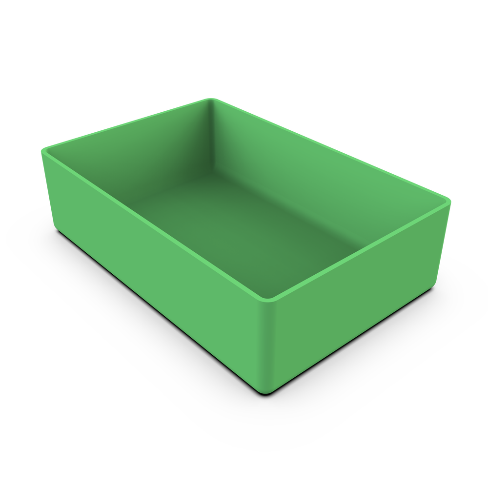 ZELENA ORGANIZACIJSKA ŠKATLA 162X108X45 MM