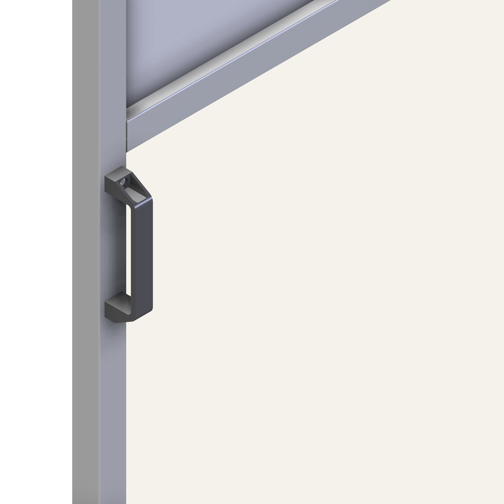 ROČAJ 180 SIV F SIV Z VZMETNIMI MATICAMI