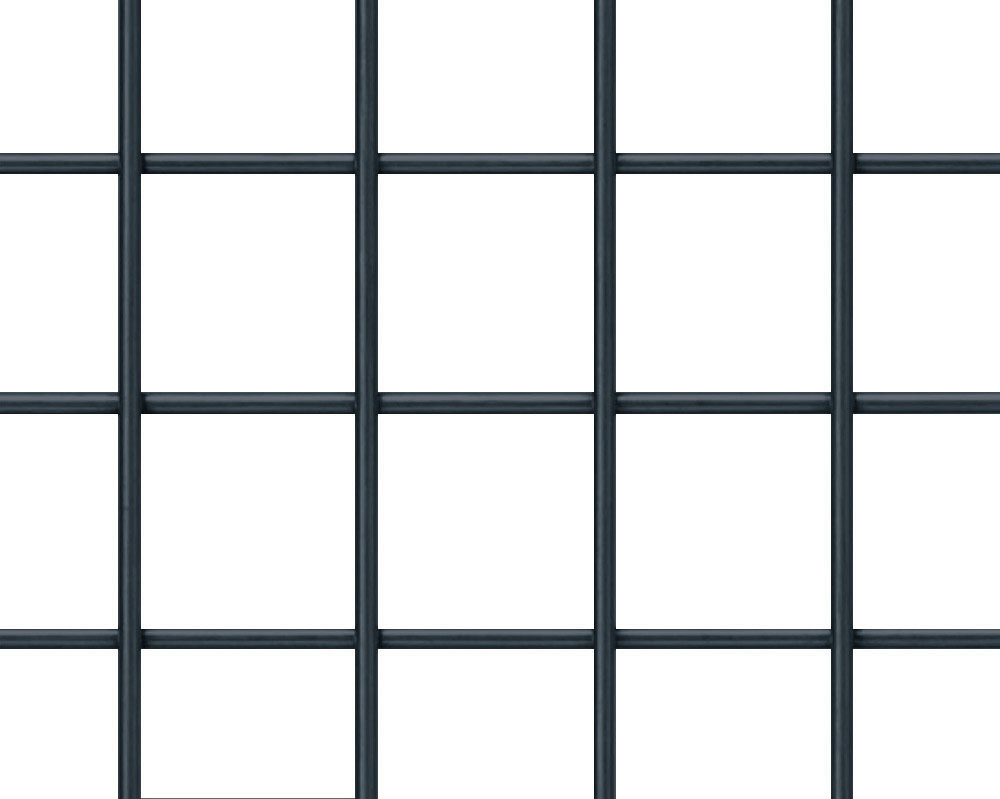 MESH WELDED BLACK 30x30x3mm // 1000 x 2000 mm