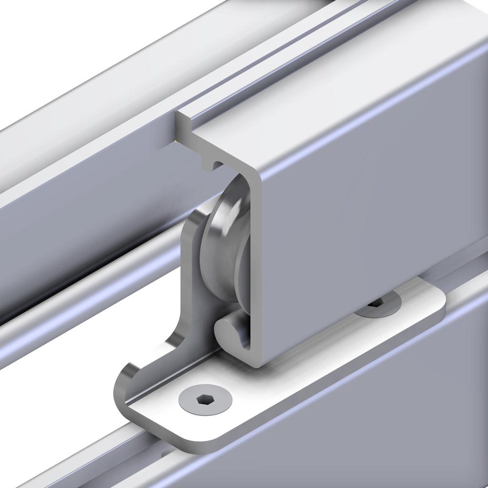 NOSILEC S KOLESOM ZA VISEČA VRATA