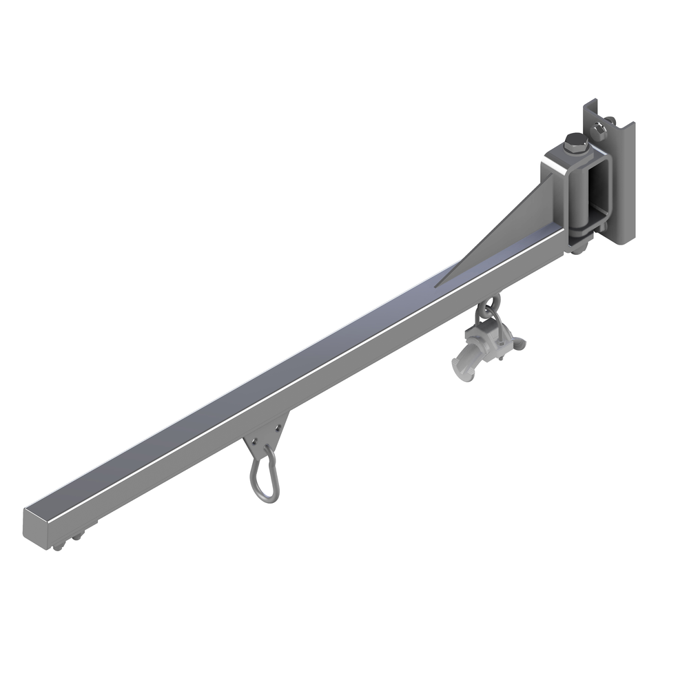 Swivel arm, C-rail 30