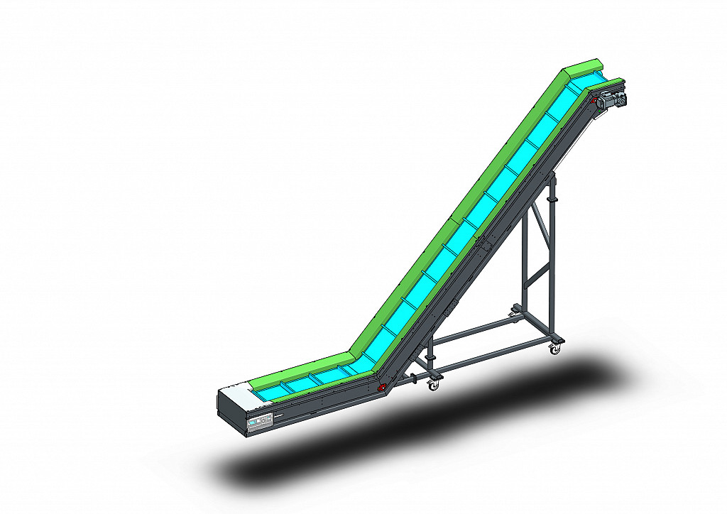 BELT ELEVATOR FOR BULK MATERIALS