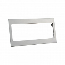 SOCKET FRAME TRIPLE FOR PARAP. CHANNEL AT-MOD 90mm 2M