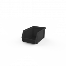 ŠKATLA ZA SHRANJEVANJE ČRNA ESD  175 x 100 x 75