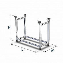 NOGE TRANSPORTERJA - ROČNO NASTAVLJIVA VIŠINA