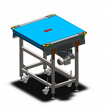 BELT CONVEYOR FOR FOOD INDUSTRY