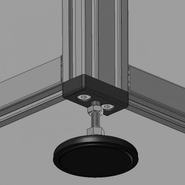 PLOŠČA ZA NOGO 30X60 M10