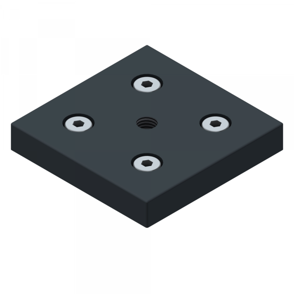 PLOŠČA ZA NOGO 90X90 M12