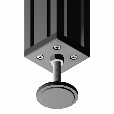 PLOŠČA ZA NOGO 90X90 M12 ESD