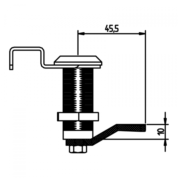 KAVELJ KLJUČAVNICE -10mm