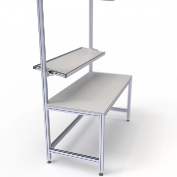 POLICA ZA SHRANJEVANJE Z VPENJALNO ROČICO