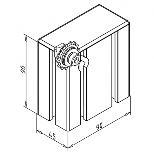 ŠKRIPEC ZA VERIGO 32