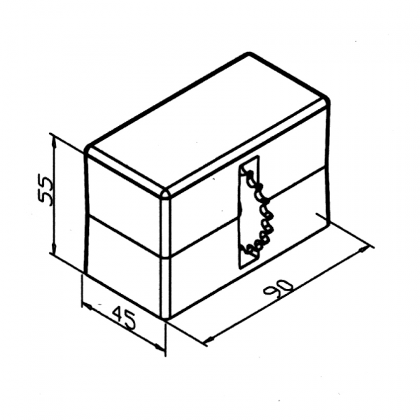 ŠKRIPEC 45 A ZA VERIGO 04-B1