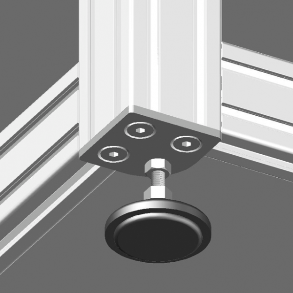 PLOŠČA ZA NOGO 60X60X30