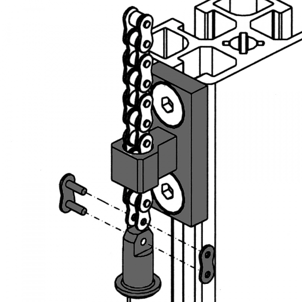 PRITRDILNI SET VERIGE STRANSKI