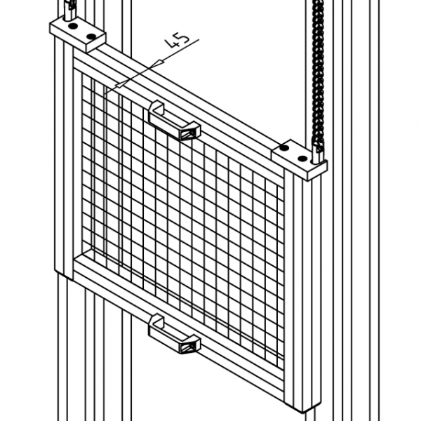 PRITRDILNI SET VERIGE TIP 90S SPREDNJI