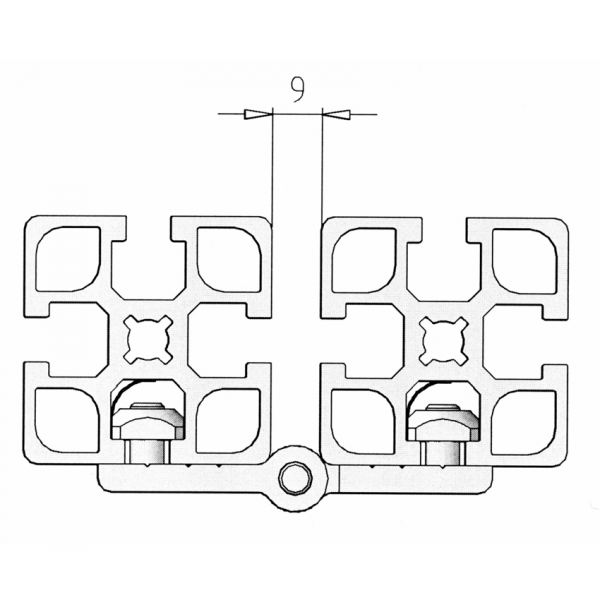 PLOŠČATI TEČAJ VELIK