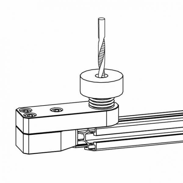 VRTALNA PRIPRAVA ZA PREČNI KOTNI SPOJNIK 30 N