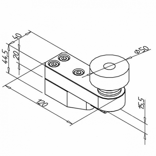VRTALNA PRIPRAVA ZA PREČNI KOTNI SPOJNIK 30 N
