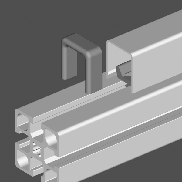POKROV ZAŠČITA ROBOV ZA KABELSKI KANAL 27 AL