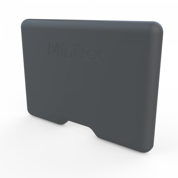 End cap for clamping profile 45x32 K grey