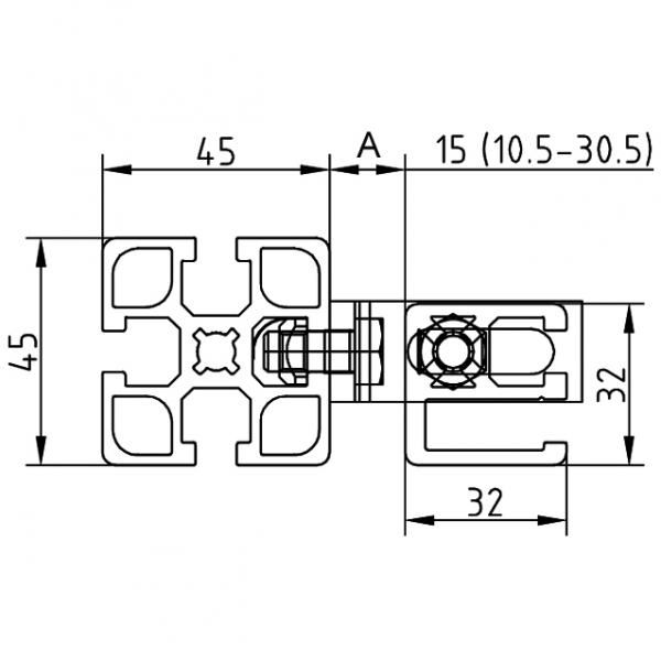 MONTAŽNI KOMPLET 19 ZA ZAŠČITNO POLJE