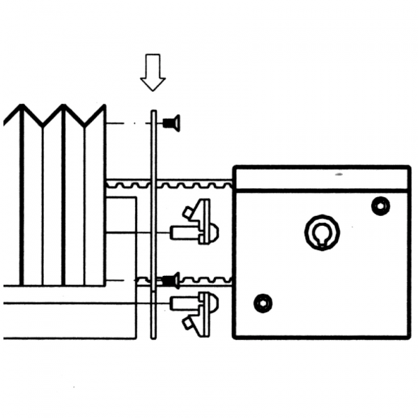 ELEMENT PRITRDILNI ZA MEH LR 180 KOMPLET