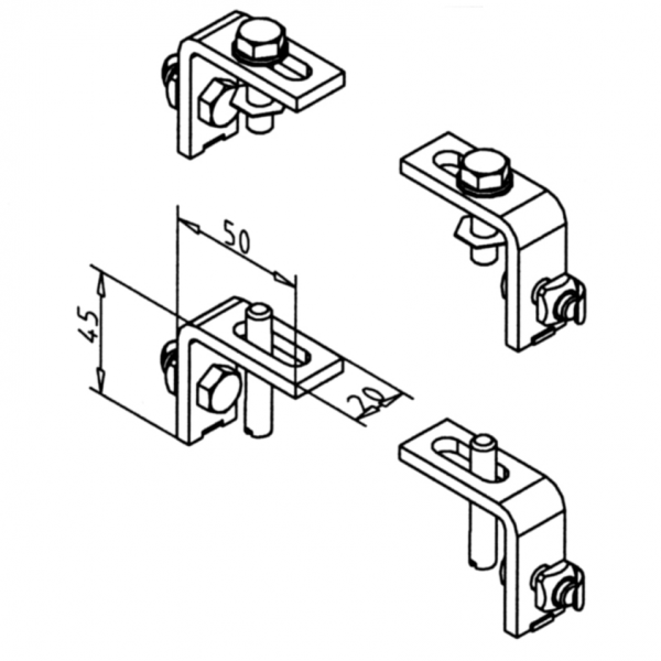 MONTAŽNI KOMPLET 19 ZA ZAŠČITNO POLJE