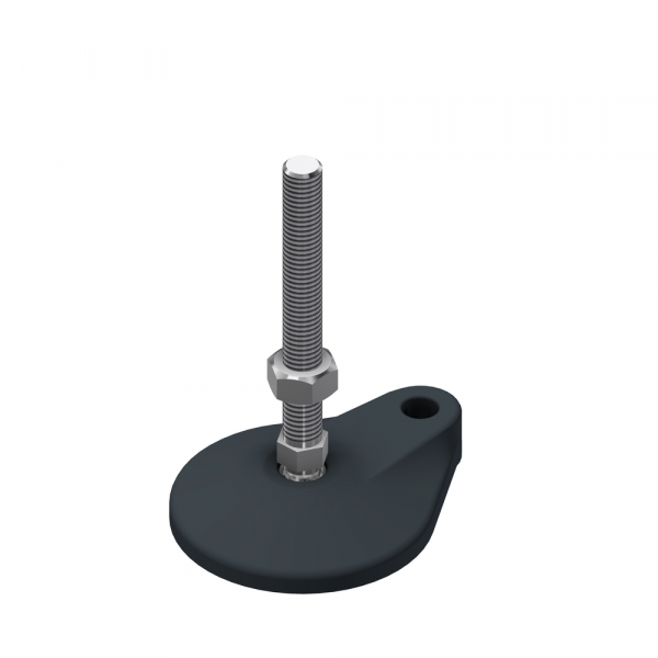 NOGA M12 D80 Z LUKNJAMI ZA PRITRDITEV